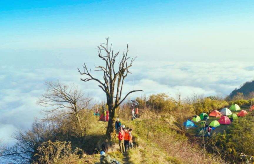 趙公山東線徒步攻略，趙公山徒步注意事項，上山2小時下山1小時